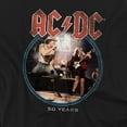 thumbnail image 2 of ACDC Logo Tour Women's T Shirt, Black, X-Large, 2 of 6
