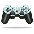 thumbnail image 1 of Skin Decal Wrap Compatible With Sony PlayStation 3 PS3 Controller Aqua Chevron, 1 of 4