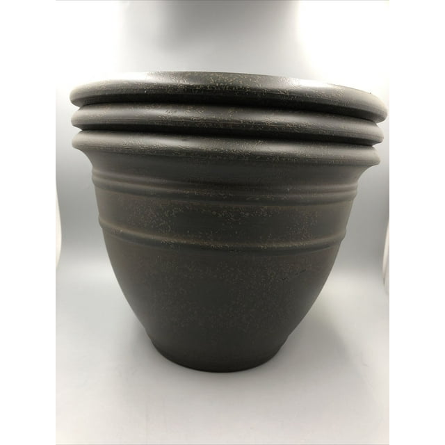 Southern Patio 14.5'' Inch Hudson Planter 3 Pack - Walmart.com