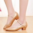 thumbnail image 3 of Zapatos de baile modernos para mujeres y niñas, zapatos de baile de salón de tacón alto, zapatos de baile latino de 3CM 5CM 7CM, novedad, 3 of 5