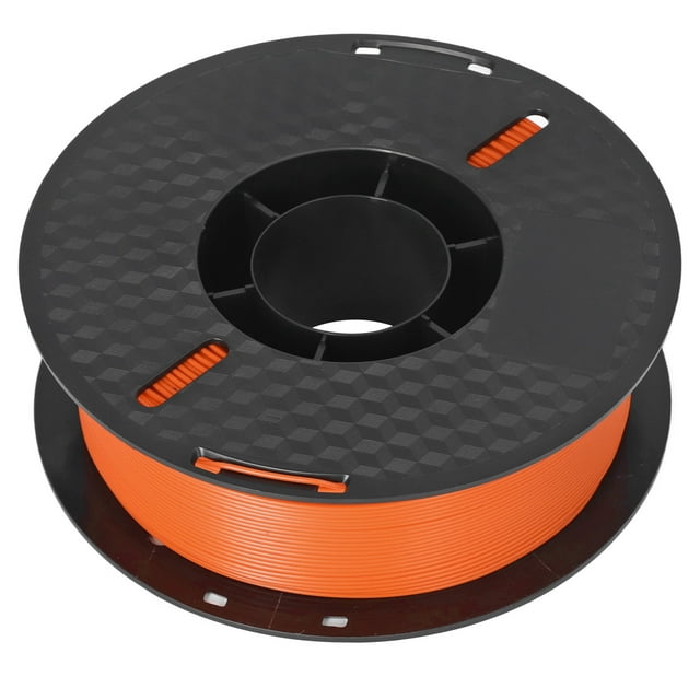 Filamento de impresora 3D Filamento de impresora 3D 1,75 mm 1 kg Filamento PLA Respetuoso con el medio ambiente Sin humo Inodoro Consumible de impresora 3D(naranja)
