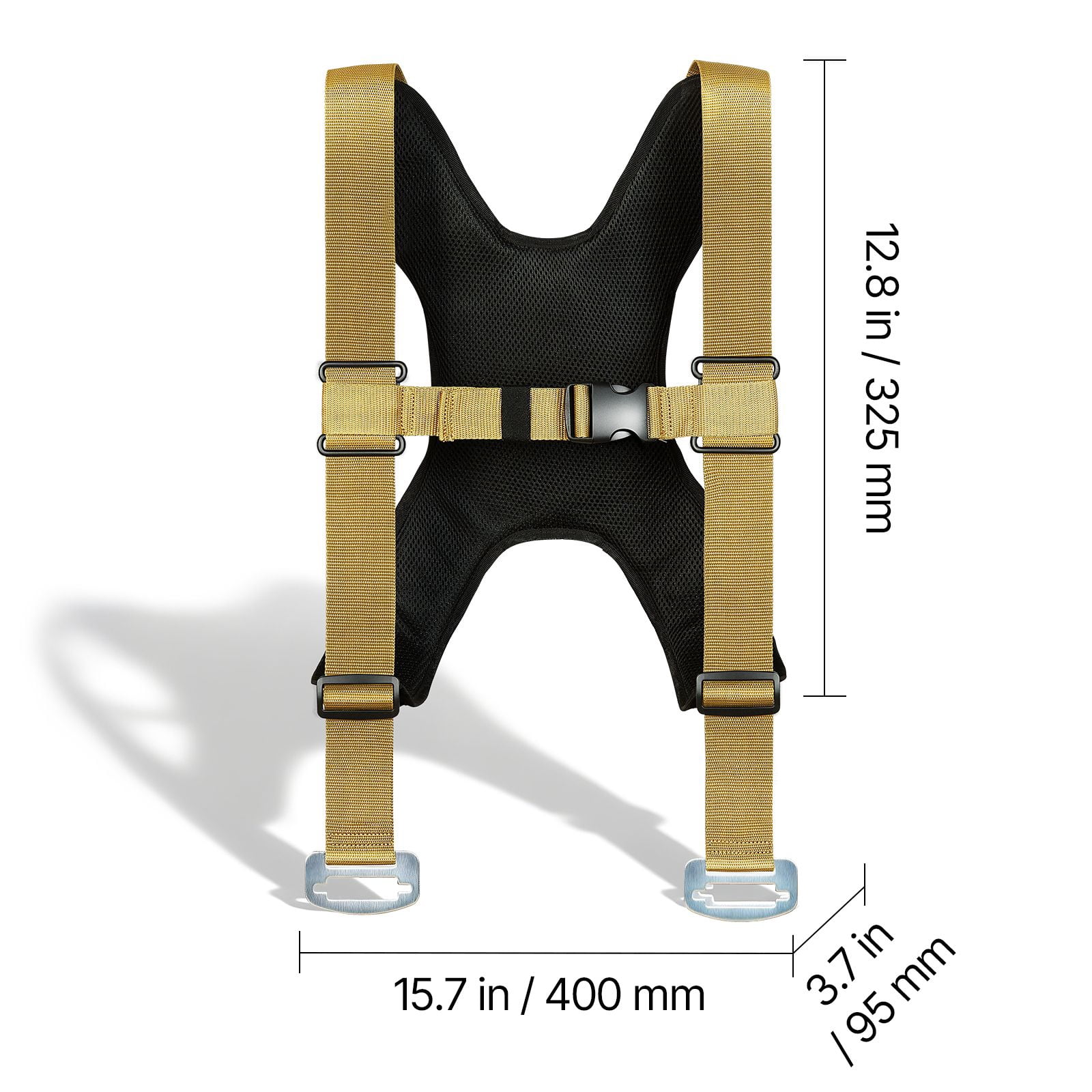 Furniture Moving Strap 1000 lbs Capacity with 2-Inch Shoulder Strap Adjustable 80.3-150 Inches for Moving Appliances