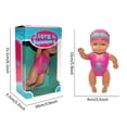thumbnail image 2 of Electronic Swimming Doll Interactive Waterproof Windup Swimming Doll Fun Game Bathtub Toy Baby Shower Creative Gift, 2 of 3