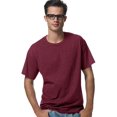 thumbnail image 1 of Hanes ComfortBlend EcoSmart Men`s Crewneck T-Shirt, XXL, Maroon, 1 of 3