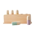thumbnail image 3 of Wooden Rainbow Peg Dolls Shapes Sorting Toys Preschool Learning for Children Style A, 3 of 10