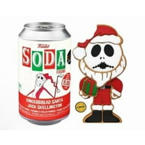 Funko Soda Gingerbread Santa Jack Skellington Chase Variant Figure
