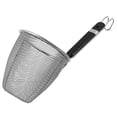 thumbnail image 3 of 1pc de acero inoxidable Colador de fideos Scoop Mesh Colander Scoop (color surtido), 3 of 8