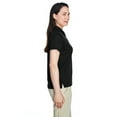 thumbnail image 3 of Team 365 Ladies' Command Snag Protection Polo 2XL BLACK, 3 of 3