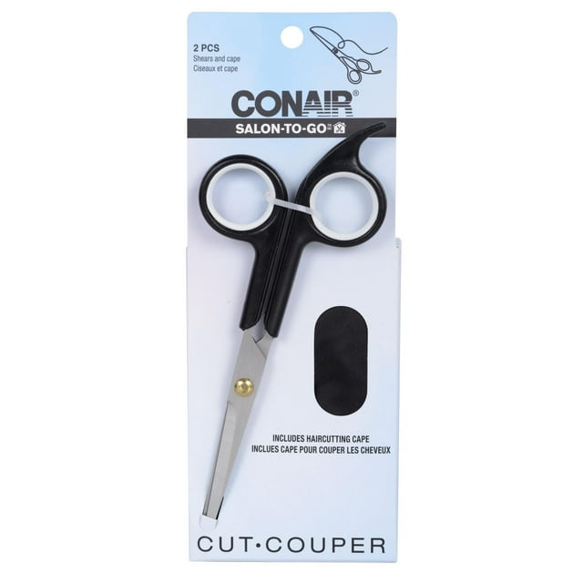 Conair Salon-To-Go Shears With Cape