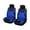 Blue, variant on LIERTOUR Car Seat Covers Full Set Tire Track Embossed 4 Piece Set Breathable Knitted Fabric Cloth Universal Fit for Car SUV Sedan Van Automotive Interior Accessories Cover Purple