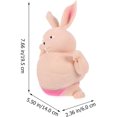 thumbnail image 2 of Funny Squishy Rabbit Toy Squeeze Rabbit Ball Toy Stretchy Muscle Animal Figure Release and Decompress Toy Sensory Toy, 2 of 5