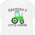 thumbnail image 4 of Inktastic Grandpa's Little Farmer- Green Tractor Boys or Girls Long Sleeve Toddler T-Shirt, 4 of 5