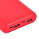 thumbnail image 5 of Estuche de carga,Caja de batería portátil para armar uno mismo,con 4 baterías 18650,Estuche de batería multifuncional con cargador rápido,Cargador de batería externo para Estándar rojo, 5 of 6