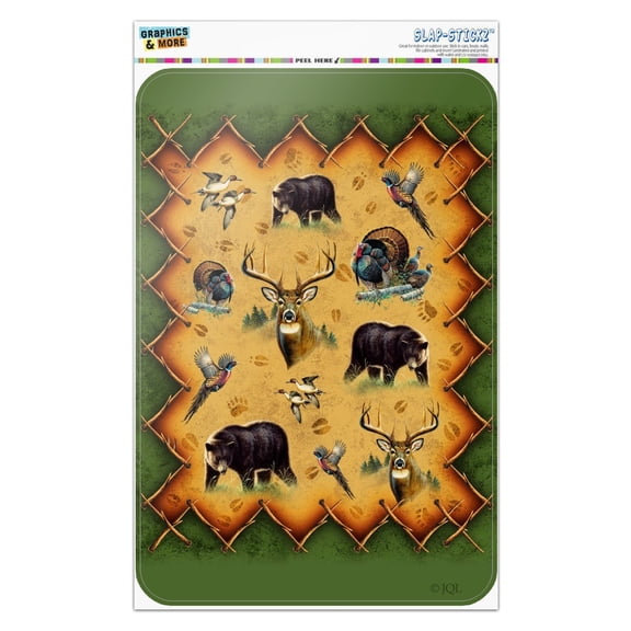 Deer Duck Pheasant Elk Bear Turkey Game Hunting Hunter Home Business Office Sign