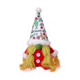 thumbnail image 1 of Muñeca de peluche sin rostro con sombrero largo, figura navideña para escritorio, Navidad, 1 of 5