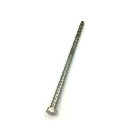 

1/2 x 12 Hex Head Lag Bolts 18-8 Stainless Steel 5/Pack