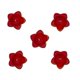 thumbnail image 2 of 30x 12mm Star Czech Glass Beads Loose Spacer Bead Jewelry Making Red, 2 of 5
