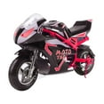 thumbnail image 4 of MotoTec 36v 500w Electric Powered Pocket Bike Mini Motorcycle GT Red, 4 of 4