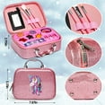 thumbnail image 4 of Flooyes Kids Makeup Kit for Girls,Washable Makeup Kit Cosmetics Toys Gift for Little Girls Toddlers Dress up Set,Birthday Gift Toys for 3-6 Years Girls, 4 of 6