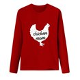 thumbnail image 3 of Blusa de manga larga con estampado informal para mujer Fridja  hj1375, 3 of 5