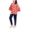 thumbnail image 2 of Hauts Tissés pour Fille Junior Imprimé Rouge, 2 of 4