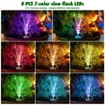 thumbnail image 6 of AISITIN 10W Solar Fountain with LED Colorful Lights & 3000mhA Battery, 2024 Upgraded Solar Bird Bath Fountain with Fixed Bracket, Remote Control Solar Water Fountain Pump for Bird Bath, Pools and Outd, 6 of 9