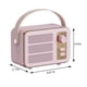 thumbnail image 3 of Altavoz Bluetooth inalámbrico retro de diseño creativo, minialtavoz portátil y práctico para exteriores (Bluetooth/TF/AUX/USB)., 3 of 9