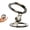 Gunmetal, variant on Magnetic Phone Stand Fidget Spinner, 360° Flip, Aluminum,Fidget Spinner Phone Stand: Precision Bearing, Dual Magnet Rings,Scratchproof, Incl. Metal Ring