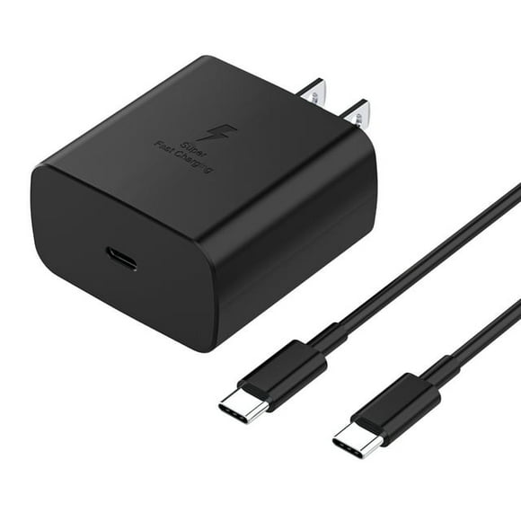 HFLRZZ 45W Samsung Super Fast Charger Type C, USB C Charger with 6.6FT Cable for Samsung Galaxy S23 Ultra/S23/S23+/S22 Ultra/S22+/S22, Galaxy Tab S7/S8, Black