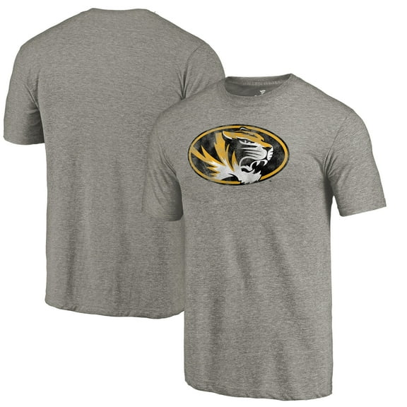 Men's Gray Missouri Tigers Classic Primary T-Shirt
