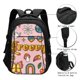thumbnail image 3 of Fotbe Retro 70s Hippie Mochila con Estampado y Puerto USB para Hombre y Mujer, Mochila Antirrobo, Mochila de Viaje, Mochila Escolar, Mochila Universitaria, 3 of 7