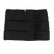 thumbnail image 1 of Faja abdominal de fibra de poliuretano elástica transpirable que absorbe el sudor corsé moldeador para ejercicios de posparto reafirmante abdominal deportivo 3XL 84‑88cm / 33,1‑34,6in Cremallera Negro, 1 of 14