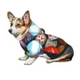 thumbnail image 7 of Honeii Easter Egg Print Small Dog Hoodies Pet Hooded Sweatshirts Fall Winter Puppy Cat Sweaters Warm Clothes for Small Dogs Outfits Costume-Large, 7 of 7