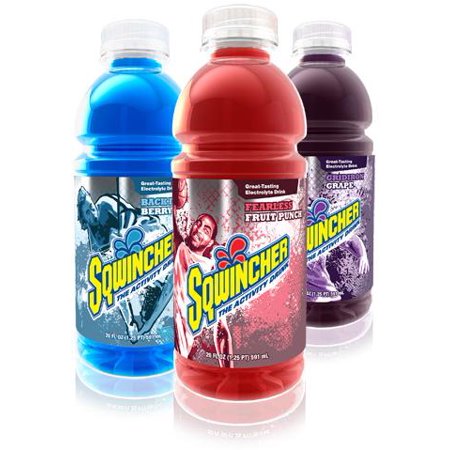 Sqwincher Sports Drink, Ready to Drink, Regular, 24 Package Quantity