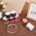 thumbnail image 5 of 300 Yards Nylon String Cord 6 Colors 0.8mm Beading Thread Chinese Knotting Nylon Cords Lift Shade Cord for Kumihimo Bracelets Dream Catcher Necklaces Macrame Craft, 5 of 6