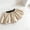 B Beige, variant on NAISIBABY Girls Floral Skirt, Summer High Rise Cute Puffy Hearts Prints Kids Tiered Pleated Skirt Pink Size 7-8
