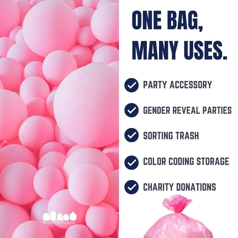 Shop Pink Trash Bag Small with great discounts and prices online