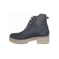 thumbnail image 3 of BOTA BOTIN CASUAL VESTIR LEVIS MUJER DAMA AZUL MARINO NOBUCK L128411 LEON L128411p, 3 of 3