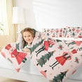 thumbnail image 5 of Homewish Merry Christmas Full Size Comforter Sets,Red Nutcracker Soldier Bedding Comforter Set,Cartoon Xmas Tree Bedding Sets For Child,Breathable Home Decor Reversible,3pcs, 5 of 9