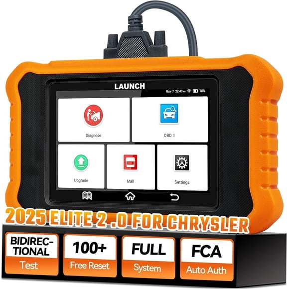Herramienta de Diagnóstico LAUNCH X431 Elite 2.0 Sistema Completo OBD2