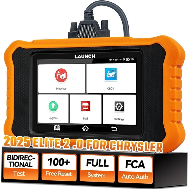 Herramienta de Diagnóstico LAUNCH X431 Elite 2.0 Sistema Completo OBD2