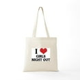 thumbnail image 5 of CafePress - I Love Girls Night Out Tote Bag - Unisex Canvas Tote Bag, Beige, 1-Piece, 5 of 6