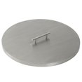 thumbnail image 1 of American Fireglass CV-RSP-19 Couvercle en Acier Inoxydable pour 19 Pouces de Diamètre Drop-In Feu Fosse Pan, 1 of 4