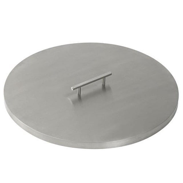 American Fireglass CV-RSP-19 Couvercle en Acier Inoxydable pour 19 Pouces de Diamètre Drop-In Feu Fosse Pan