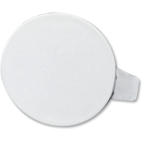 Tesla Model Y Front Bumper Tow Hook Cover Cap, Pearl White