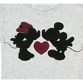 thumbnail image 2 of Disney Toddler Girls' Mickey and Minnie Love Light Sweatshirt Pullover Top, 2 of 5