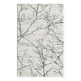 thumbnail image 3 of LUXE WEAVERS Modern Abstract Nature Cream Gray 2x3 Entryway Rug, Non-Shedding Hallway Carpet, 3 of 8