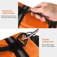 thumbnail image 4 of HAOCOO Dog Life Jacket Vest Saver Safety Swimsuit Preserver with Reflective Stripes/Adjustable Belt Dogs?Orange,S, 4 of 8