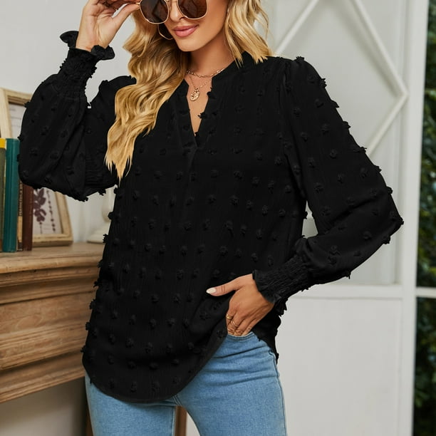 Blusas manga puff sale