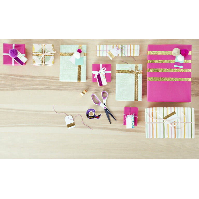 3M 3/4 in. x 300 in. Clear Gift Wrap Tape (3-Pack) 311 - The Home